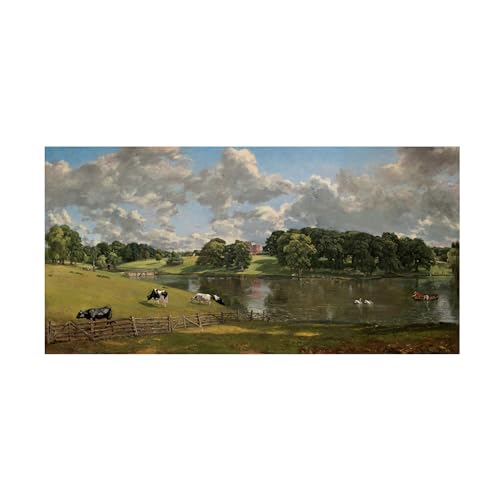 Trademark Fine Art Canvas Wall Art - Masters Collection 'Wivenhoe Park, Essex J…