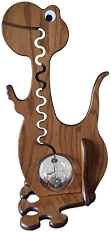 Furniture Barn USA Solid Oak Piggy Bank- Dinosaur Piggy Bank