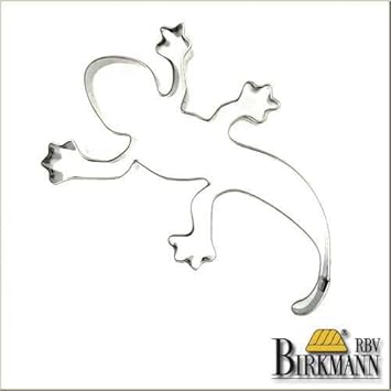 Amazon Birkmann クッキー型 トカゲ型 イモリ ヤモリ 10 6 5cm