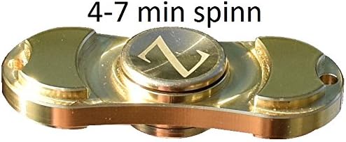 100% $$$ BACK!!!!BEST QUALITY GUARANTEED!!! Finger Fidget Hand Spinner from Solid Brass Material !!! 4-7 min spinning time!!! Real Si3N4 Hybrid Ceramic Bearing !!!