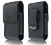 Premium Vertical Leather Pouch Case with Belt Clip for Samsung Alias 2 II Two SCH-U750