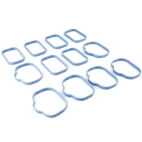 Engine Oil Cooler Filter Adapter w/Sensors & Intake Manifold Gasket Set