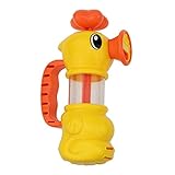 Kids Water Spray Pump Duck Bather Toy Swimming Pool Bathtub Toy