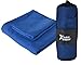 Action Frontier 4 Pack Microfiber Towel Set - 1 XL Beach Towel, 2 Washcloths, 1 Mesh Carry Bag