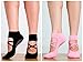 LUCKAYA Yoga Pilates Barre Ballet non-slip grip sticky socks. New Design!