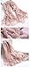 eFuture(TM) Pink Fashion Women Girl Lady Gaze De Paris Beige Porcelain Pattern Long Scarf Wrap Silk Scarves +eFuture's nice Keyring