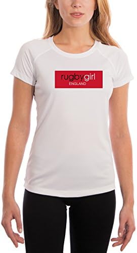 England Rugby Girl Women's UPF 50+ Performance T-shirt XX-Large White