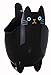 123Arts Cute Cartoon Cat ABS Table Bathroom Trash Can Storage Bucket