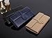 Grebago Women's Genuine Leather Long Wallet Clutch Purse Handbag Card Holder Case with Coin Zipper Pocket Black (Gift box)