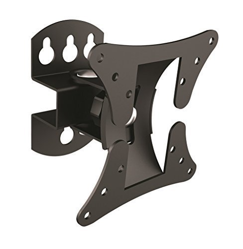 Tilting & Rotating TV Wall Mounting Bracket for 13-27" with 100x100 or 75x75 VESA 30KG Max Weight with Tilt