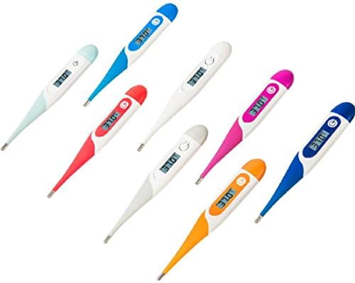 QIXINSTAR Adult Infant Kids Child Baby Body Electronic Digital Temperature Ears Forehead Oral Anal Armpit LCD Display With Soft Head