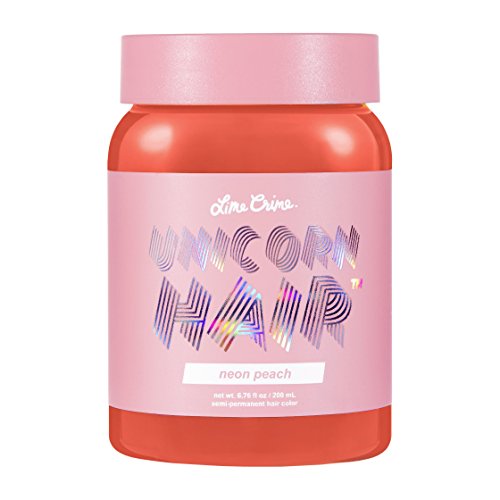 Lime crime unicorn hair - neon peach (full coverage) vi…