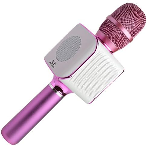 Karaoke Microphone with Bluetooth for Singing,Portable Wireless Microphone,Mini Handheld Karaoke Speakers Room KTV Cellphone Microphone Voice Speaker,kid microphone