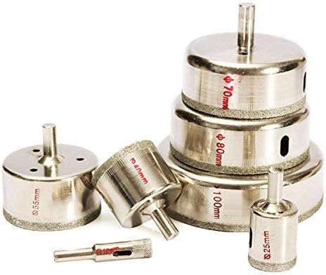 LKK-KK 7pcs 10-100mm Diamond Hole Saw 