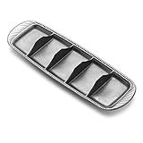 Wilton Armetale Gourmet Grillware Divided Vegetable Grilling Pan, 19-Inch