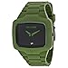 NIXON Player Quartz Watch with Silicone Strap, Green, 20 (Model: A139-1042)