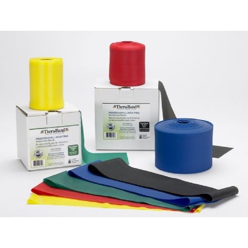 Thera-Band Latex Free Exercise Bands - 25 Yards image