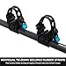 LITE-WAY 4-Bike Hitch Mounted Rack - Heavy Duty Bicycle Carrier Fit Most Sedans, Hatchbacks, Minivans, SUV (2 Inch Receiver)
