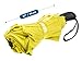 EEZ-Y Travel Umbrellas for Rain - Wind Resistant w/Open Close Button - Yellow