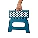 Simplify Folding Step Stool-Lightweight, Sturdy and Safe, Carrying Handle, Easy to Open, for Kitchen, Bathroom, Bedroom, Kids or Adults