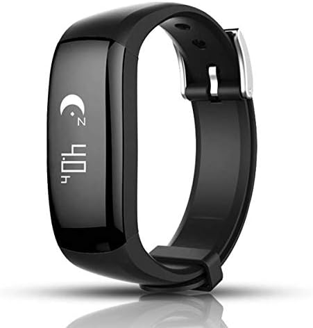 Swifter Master P6 Smart Bracelet,IP67 Waterproof Fitness Tracker,Smart Watch with Heart Rate Blood Pressure Calories Pedometer Sleep Monitor,Black