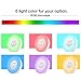 Wake-up Light, Sunrise Sunset Simulation Alarm Clock Night Emotion Touch Control Light, 6 Colors Atmosphere Lamp, 10 Brightness Bedside Lamp with 6 Natural Sounds , FM Radio and USB Charger