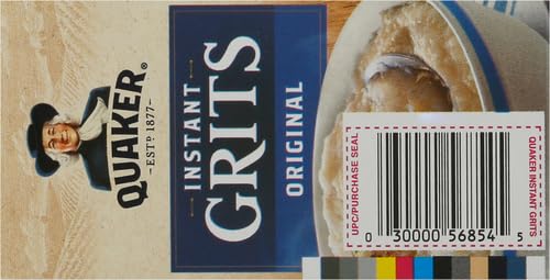 QUAKER INSTANT GRITS, ORIGINAL, 0.98OZ PACKETS (10 PACK)