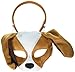 Forum Novelties Deluxe Plush Puppy Dog Animal Half Mask