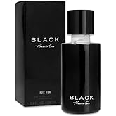 Kenneth Cole Black for Her Eau de Parfum Spray Perfume for Women, Warm, Fresh, Feminine and Botanical Scent, Notes of Lush Florals, Citrus, Sandalwood, and Musk, Long Lasting Fragrance, 3.4 Fl. Oz