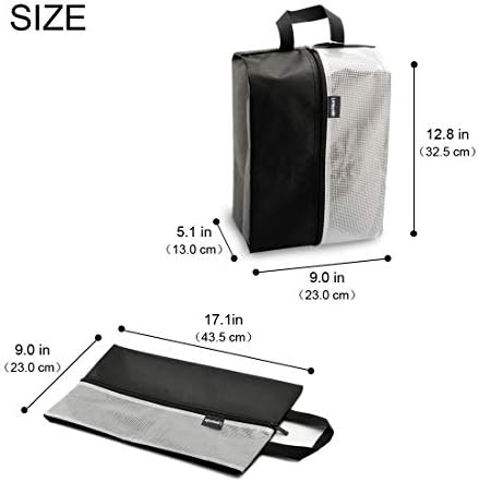 Lermende Travel Shoe Bags Waterproof Nylon Organizer Storage Tote Pouch 5pcs 2 Lermende Travel Shoe Bags Waterproof Nylon Organizer Storage Tote Pouch 5pcs