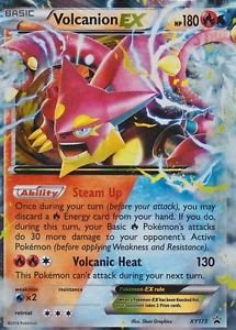 Volcanion EX Black Star Promo XY173 Fall Battle Heart Tin