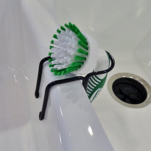 TidySink Dish Wand Holder Adjustable Kitchen Dishwand Sink Caddy (Black or Grey) Pricepulse