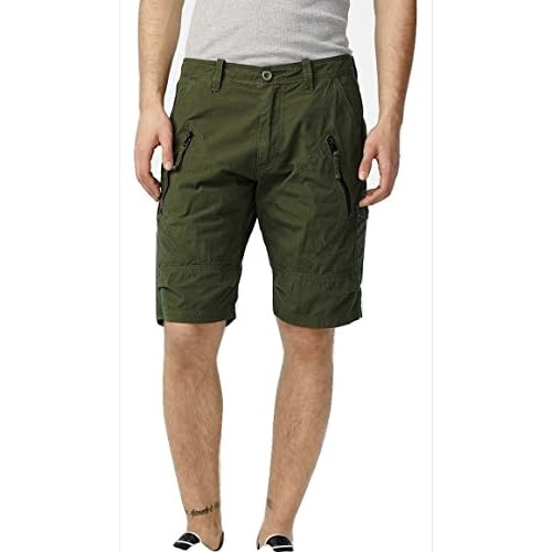 armani exchange utility zip short