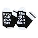 Doinshop Unisex Creative Fashion Socks IF YOU CAN READ THIS Print Knitting Socks (Bring Me A Cold Beer)