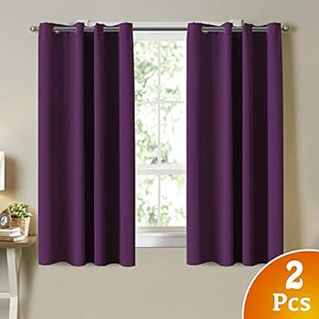 Amazon Com Turquoize Room Darkening Curtain Panels For Living