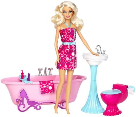 barbie bathroom set amazon