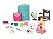 Li'l Woodzeez Animal Figurine Playset and Accessories - School Set - 18 Pieces