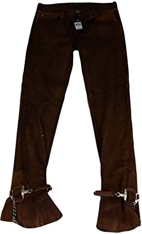 Ralph Lauren Collection Sueded Cotton Skinny Jeans Women Size 29