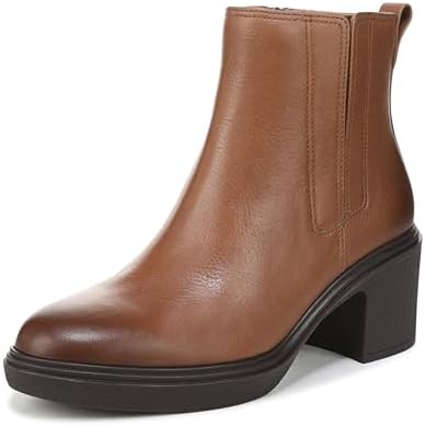 Amazon.com: VIONIC, Women's, Ariana Zip Short Boots, Black Tumbled