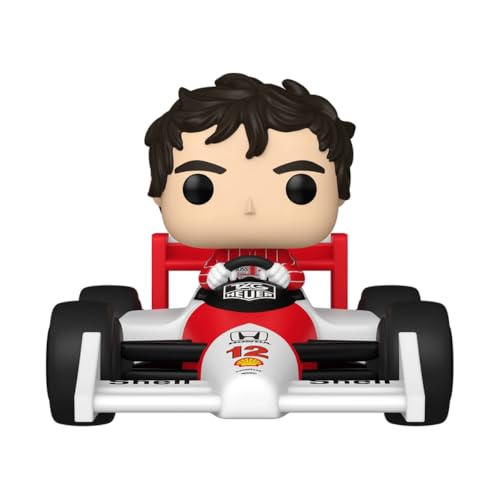 Candide Funko POP! Ayrton Senna Rides Super Deluxe McLaren – Figura Colecionável de 11 cm em Vinil