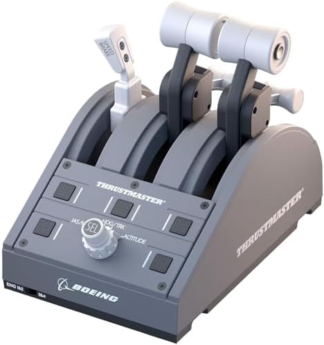Amazon.com: Thrustmaster TCA Quadrant Add-On Airbus Edition - Add