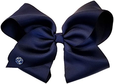 JoJo Siwa Large Cheer Hair Bow (Navy Blue)