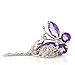 TFSM Butterfly Necklace (Amethyst Shades - Purple)