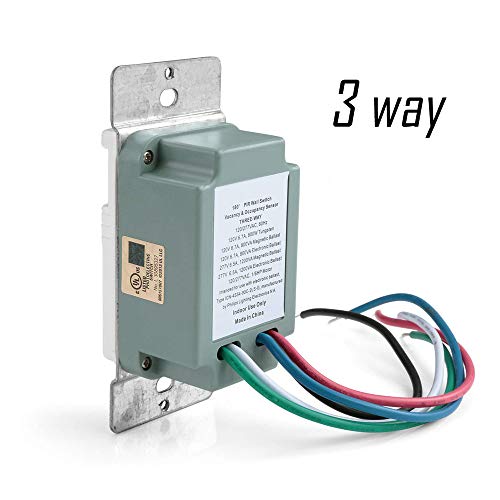 ECOELER 3 Way Motion Sensor Light Switch, Neutral Wire Required, Sensor
