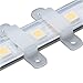 VIPMOON 100 Pack Strip Light Mounting Clips LED Strip Light Holder Mounting Brackets for 10mm Wide IP67/68 Waterproof LED Strip Lights (Screws not Included)