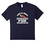 Kids Always Be Yourself - Except When You Can Be a Fox Shirt 8 Navy