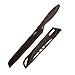 ZYLISS Bread Knife with Sheath Cover, 8.5-Inch Non-Stick Stainless Steel Blade, Black