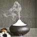 Aromatherapy Essential Oil Diffuser Portable & Electric Ultrasonic Cool Mist Aroma Humidifier with Color LED Lights Changing for Home Office Bedroom Auto Off - Light or Dark Brown