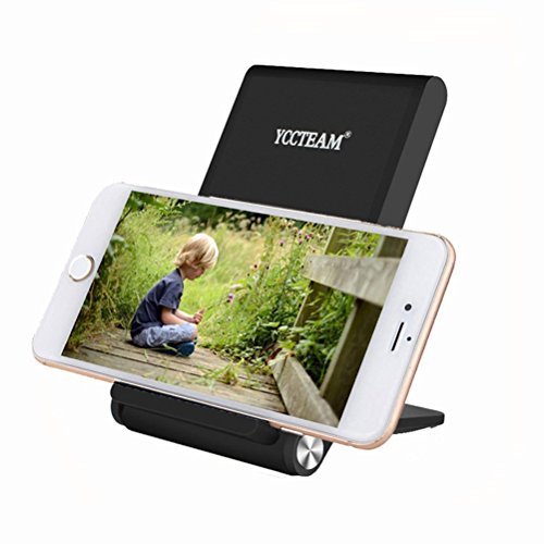 YCCTEAM 3 Coils Wireless Charger [Foldable] QI Charger Wireless Charging Stand Pad for Samsung S7,S6,Note 5,Nexus 7 and All Qi-enabled Devices