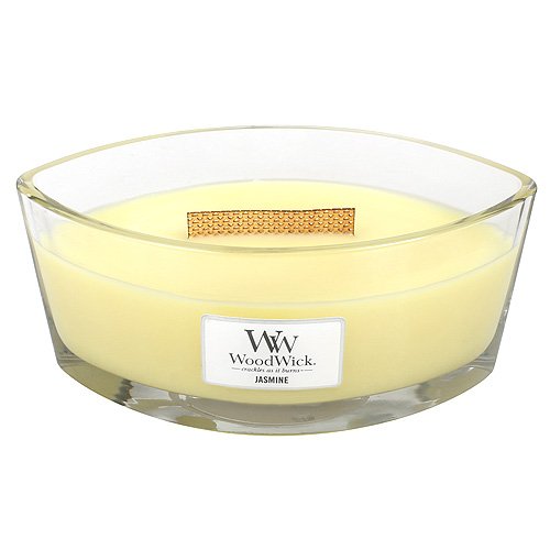 Jasmine HearthWick Flame Large Scented Candle by WoodWick